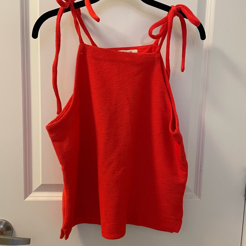 Madewell Tie-Shoulder Tank Top- Large